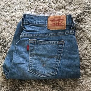 Levi cut shorts